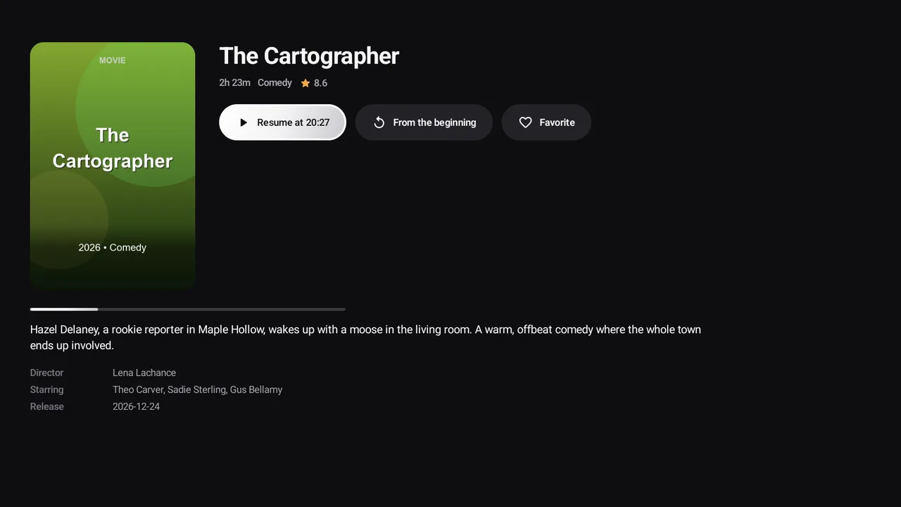 صفحة تفاصيل فيلم.